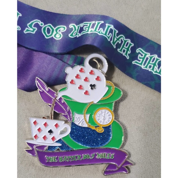 Yes.Fit - The Hatter 30.5 Miles Fitness Medal - Add to Your Collection - Picture 1 of 2